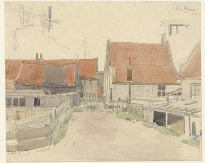 Houses in the Vinkenbuurt, Amsterdam by Jan H.L. Hanau