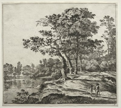 The Four Trees by Jan Hackaert
