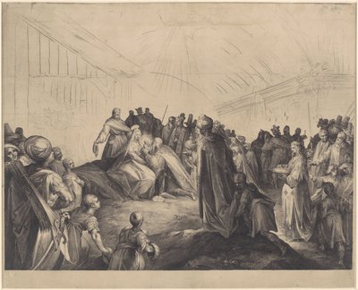 Adoration of the Kings by Jan Harmensz. Muller