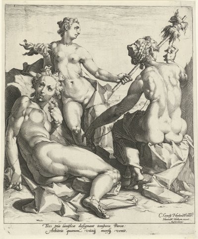 Three Fates by Jan Harmensz. Muller