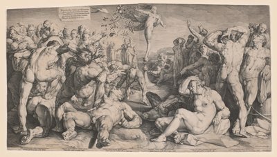 Fortune Distributing Her Gifts by Jan Harmensz. Muller