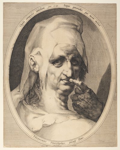 Harpocrates by Jan Harmensz. Muller