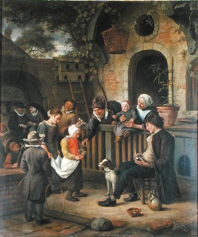 The Little Idiot by Jan Havicksz. Steen