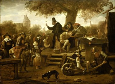 The Quack by Jan Havicksz. Steen