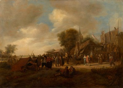 Village Fair by Jan Havicksz. Steen