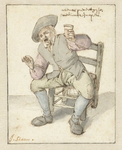 Singing Farmer by Jan Havicksz. Steen