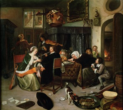 The Dissolute Household by Jan Havickszoon Steen
