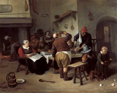 The Fat Kitchen by Jan Havickszoon Steen