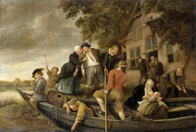 The Merry Homecoming by Jan Havickszoon Steen