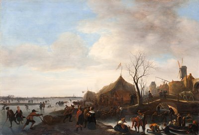 Winter Scene by Jan Havickszoon Steen