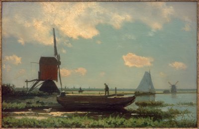 Polder Landscape by Jan Hendrik Weissenbruch