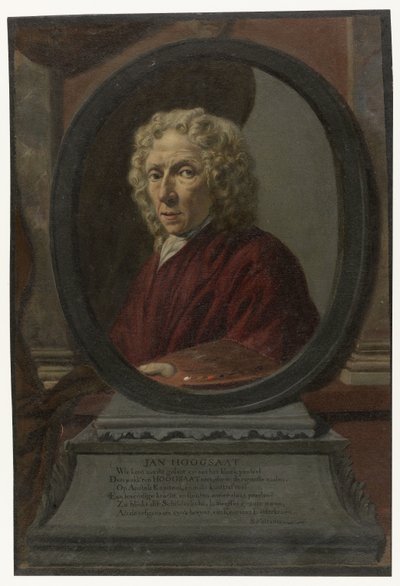 Self-Portrait of Jan Hoogsaat by Jan Hoogsaat