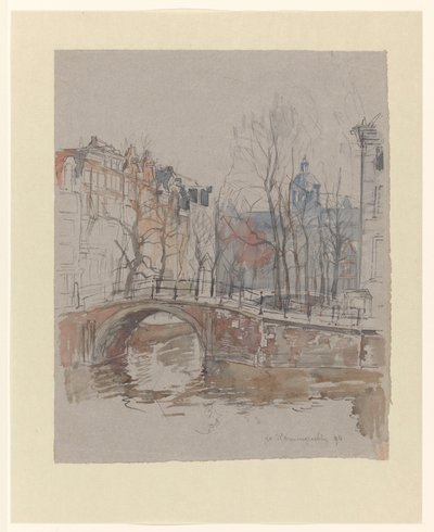 The Warmoesgracht by Jan Hoynck van Papendrecht