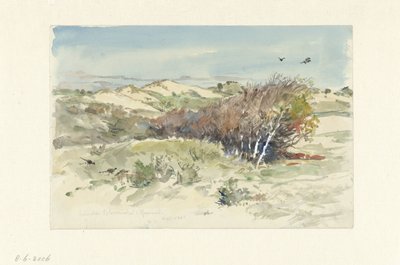 Dune Landscape Between Bloemendaal and IJmuiden by Jan Hoynck van Papendrecht