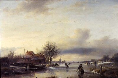 Winter Landscape by Jan Jacob Spohler