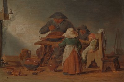 Peasant Meal by Jan Jansz Buesem (attributed to)