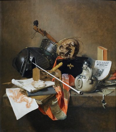 Vanitas still life by Jan Jansz Treck