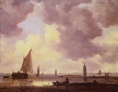 Boats by Jan Josephsz van Goyen