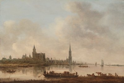 View of Emmerich by Jan Josephsz van Goyen
