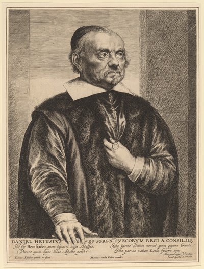 Daniel Heinsius by Jan Lievens