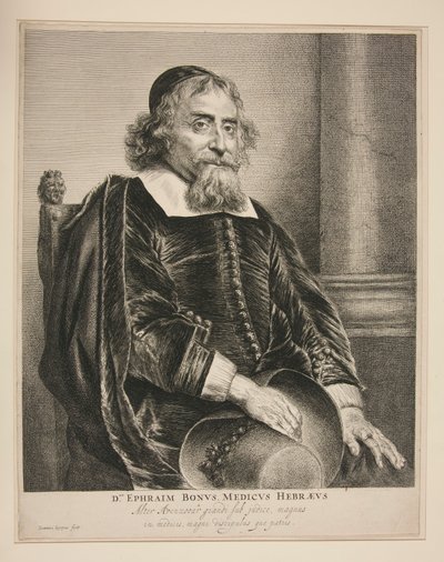 Dr. Ephraim Bonus, Hebrew Physician by Jan Lievens