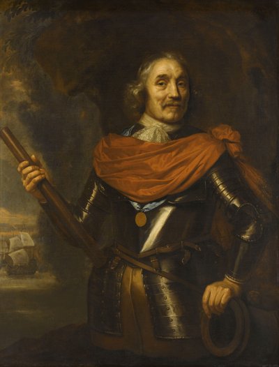 Maerten Harpertsz Tromp, Vice Admiral by Jan Lievens