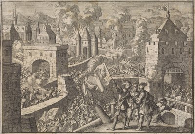 Conquest of Magdeburg, 1631 by Jan Luyken (attributed to)