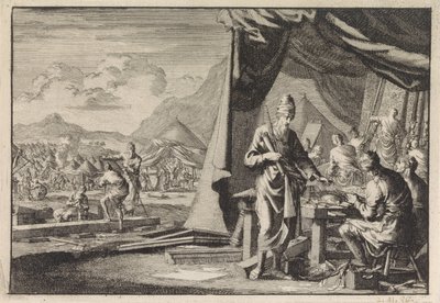 Construction of the Tabernacle by Jan Luyken