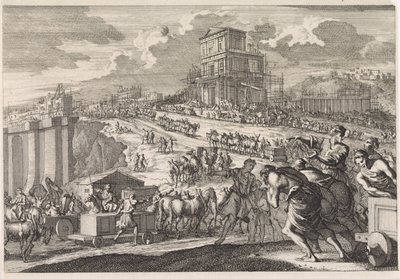 Construction of the Temple of Solomon by Jan Luyken