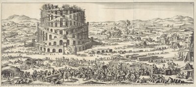 Construction of the Tower of Babel by Jan Luyken