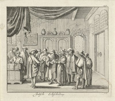 Jewish Divorce by Jan Luyken
