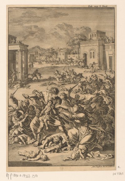 Massacre of the Innocents in Bethlehem by Jan Luyken