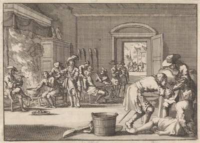 Persecution of Protestants in France, 1685 by Jan Luyken