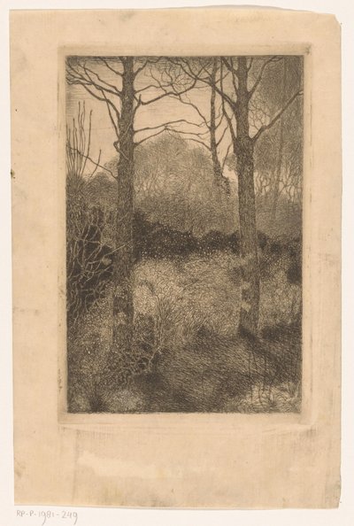 Forest Edge by Jan Mankes