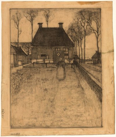 Parental Home in Knijpe by Jan Mankes