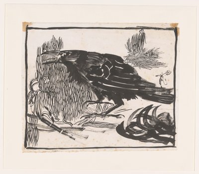 Screaming Crow by Jan Mankes
