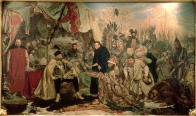 Bathory at Pskov, 1872 by Jan Alojzy Matejko