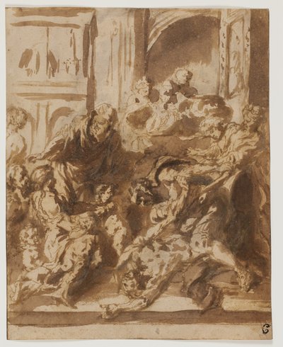 The Martyrdom of St. Erasmus (?) by Jan Miel