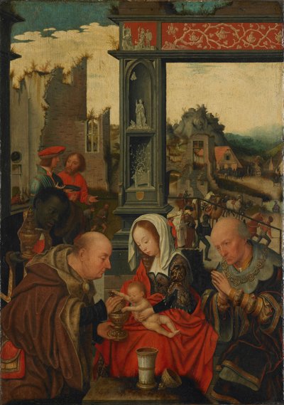 The Adoration of the Kings by Jan Mostaert