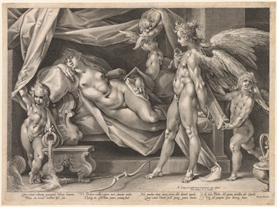 Cupid and Psyche by Jan Muller