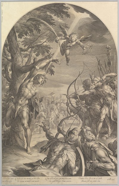 Martyrdom of St. Sebastian by Jan Muller