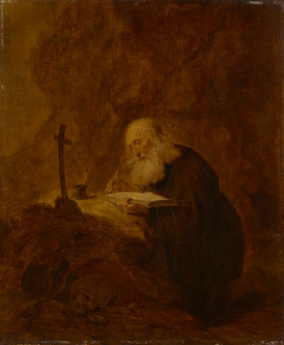 Saint Jerome by Jan Olis