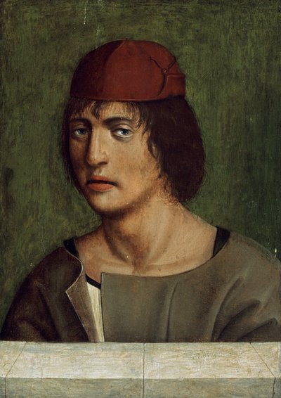 Portrait of a Young Man (Self-Portrait) by Jan Polack