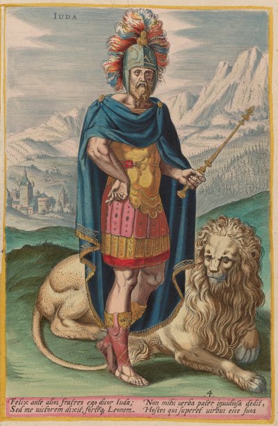 Judah by Jan Sadeler I after Crispen van den Broecke