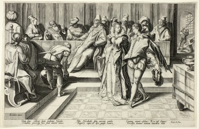 Salome Dancing Before Herod by Jan Saenredam