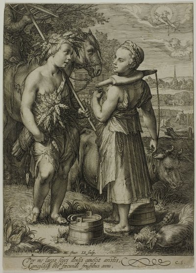 Summer, from The Four Seasons by Jan Saenredam