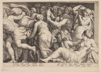 The Punishment of Niobe (Plate 8) by Jan Saenredam