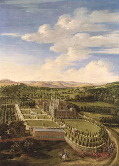 Wollaton Hall and Park, Nottingham by Jan Siberechts