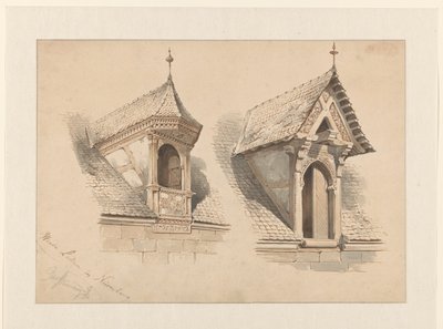 Two Dormer Windows in Nuremberg by Jan Striening