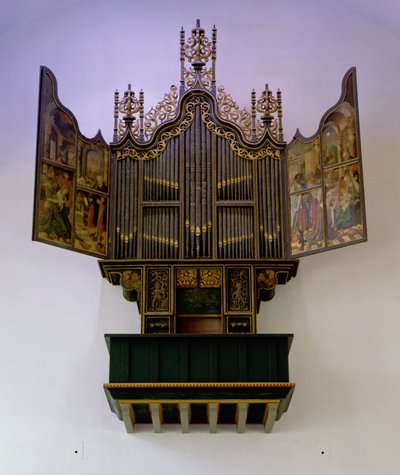 Painted organ, 1526 by Jan Swart Van Groningen